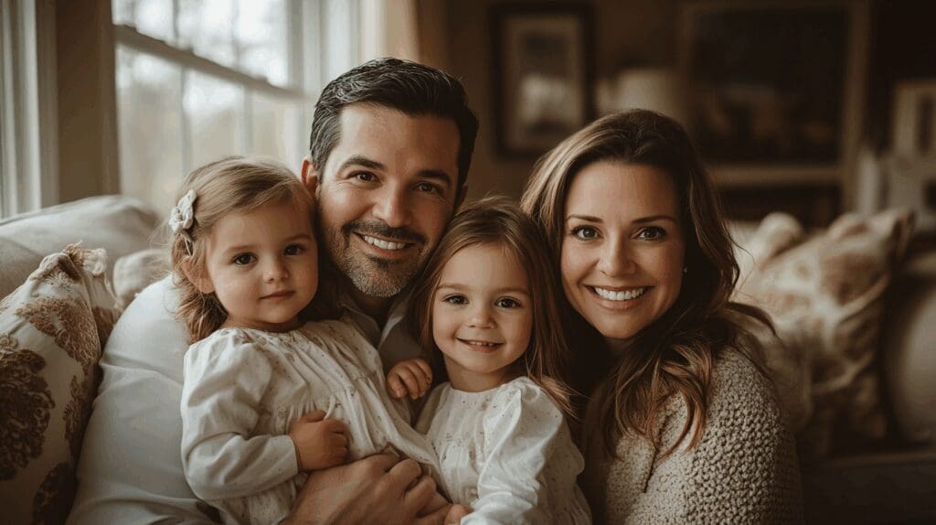 Texas family feeling secure with their cancer policy insurance plan