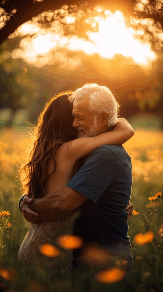 Cancer survivor with family enjoying life thanks to cancer policy insurance