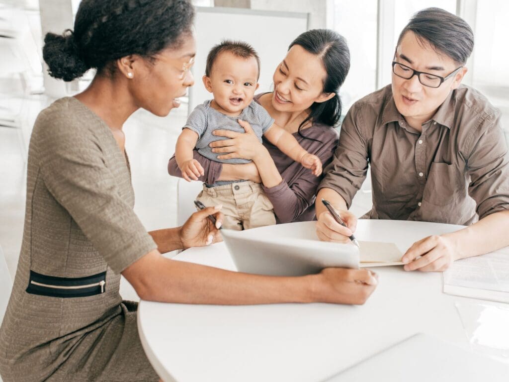 Texas family protected by affordable life insurance from a local broker